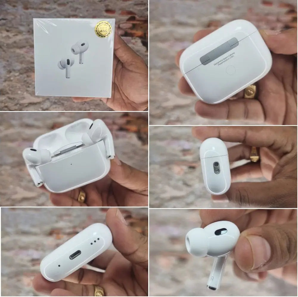 AirPods Pro 2nd Generation + Free Cover & Surprise Gift 🎁 Fire Bass