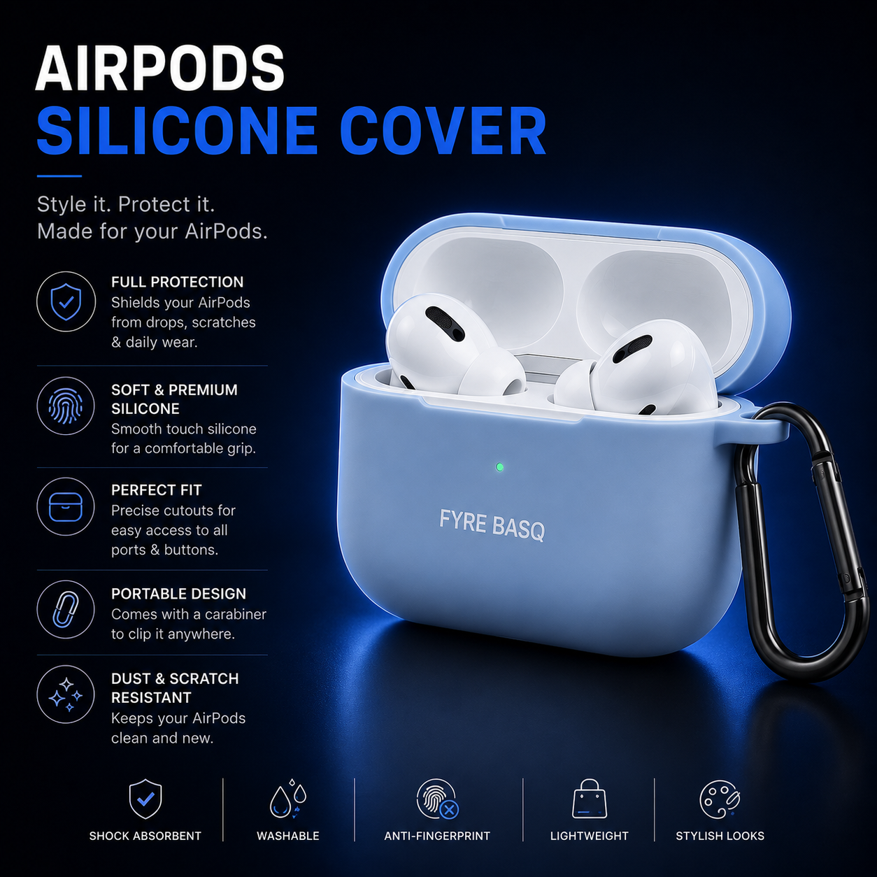 AirPods Pro 2 Wireless Earbuds with FREE 5 Gadgets Gifts Combo 🎁