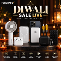 AuraPods Pro 2 Wireless Earbuds with FREE 5 Gadgets Gifts Combo 🎁