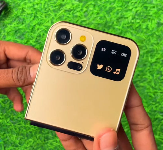 iPhone 15 Pro Flip Phone - KeyPad ⚡ Free Gift 🎁