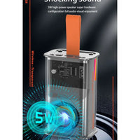 Armour Transparent 5 W Bluetooth Speaker Bluetooth Fire Bass