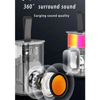 Armour Transparent 5 W Bluetooth Speaker Bluetooth Fire Bass