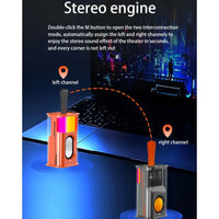 Armour Transparent 5 W Bluetooth Speaker Bluetooth Fire Bass