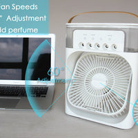 Portable AC Mini Cooler Fan With Free Airpods ❄️ Fire Bass